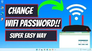 How To Change WiFi Password (2022) SuperEasy