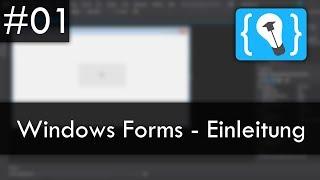 C# Windows Forms Tutorial (Deutsch) #1 - Das erste Projekt