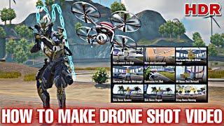 HOW TO MAKE DRONE SHOT VIDEOS IN PUBG | PUBG DRON SHOT VIEW