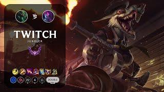 Twitch Jungle vs Evelynn - EUW Master Patch 14.1