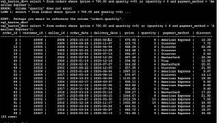 SQL6.  SELECT Operators