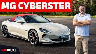 2025 MG Cyberster (inkl. 0-100 und Bremsen) Testbericht: Porsche Boxster bei Ankunft tot?