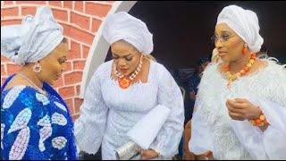 Watch How Ooni of Ife’s Other Wives Welcome Themselves at The Twin’s Celebration with the Ooni