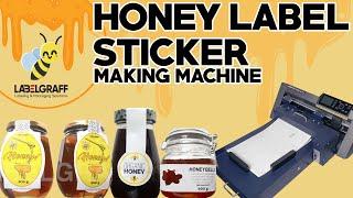 How to Print Label Stickers for Honey Jars