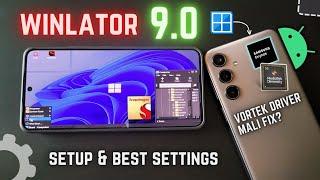 Install Winlator 9.0 PC Emulator on Any Android Phone - NEW UPDATE Features!