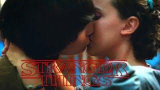 Eleven & Mike Kiss - Stranger Things Season 2 (2017) 2x9