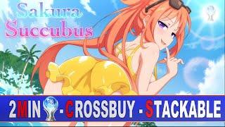 Easy 2 minute Platinum Game | PS5 & PS4 Crossbuy - Stackable | Sakura Succubus Trophy Guide