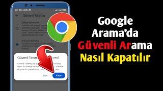 Mobil Cihazda Google Güvenli Arama Nasıl Kapatılır (2022) | Google Güvenli Arama