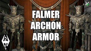 Xbox Skyrim SE: FALMER ARCHON ARMOR Mod Showcase