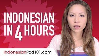 Learn Indonesian in 4 Hours - ALL the Indonesian Basics You Need