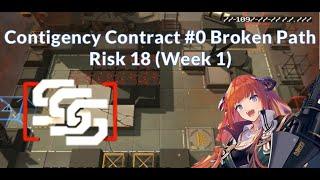 [Arknights] CC#0 Shattered Avenue Risk 18 - First Week