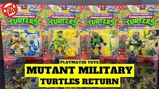 2025 TMNT MUTANT MILITARY CLASSIC RE-ISSUES | Playmates Toys