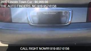 2000 Lincoln Town Car Executive 4dr Sedan for sale in DURHAM