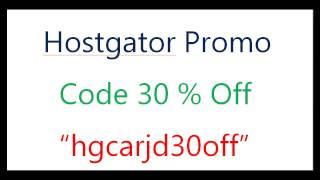 hostgator 30 % Off shared,Vps And Dedicated Hosting Coupon