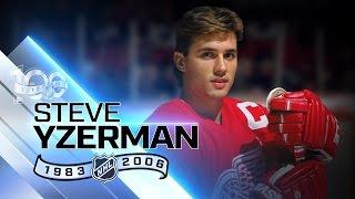 Steve Yzerman was Detroit's captain for 19 seasons