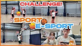 Challenge! Sport vs E-sport I VIOR KAGET!? nemuin ini di tas Vincent!!