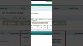 pf bank kyc verification under process