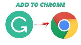 How To Add Grammarly Extension To Chrome