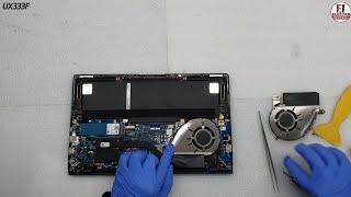 How to Replace Fan ASUS ZenBook 13 UX333FA / Disassembly And Assembly