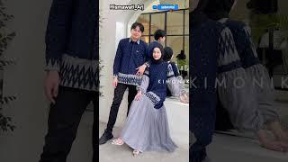 Inspirasi Batik Couple kondangan Mewah elegan modern 2023 /Batik formal #shorts #batik #viral