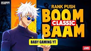 ONLY RUSH GAMEPLAY ! BGMI LIVE ! BABY GAMING YT