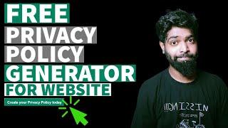 Free Privacy Policy Generator | Quick and Easy