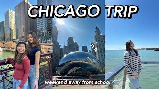 WEEKEND IN CHICAGO VLOG!! *exploring city, the bean, food spots*