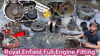 Royal Enfield Bullet full engine repairing and fitting || Engine all problem solution ️
