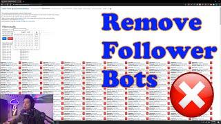 How to remove follower bots on Twitch