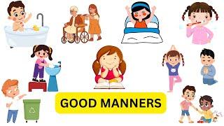 Good Manners | Good Manners for kids | Good habits | Personal hygiene for kids |#goodmannersforkids