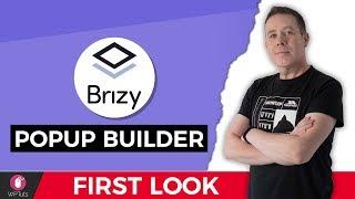 Brizy Pop-Up Builder - Beta Preview - WordPress