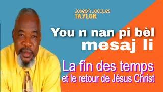 Les signes des temps et le retour de Jésus Christ - mesaj Ev. Telor