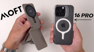 iPhone 16 Pro Case - Moft Snap Case & Snap Tripod Wallet Review