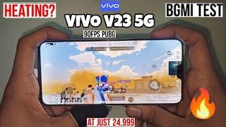 Vivo V23 5G PUBG Mobile Gaming Test with 60FPS & Heating | BGMI Gameplay Test 