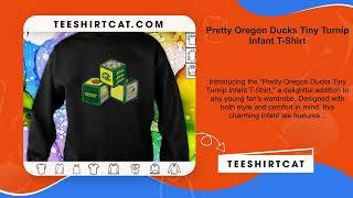 Pretty Oregon Ducks Tiny Turnip Infant T-Shirt