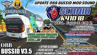 OBB MOD SOUND SCANIA K410IB BUSSID V3.5 | REAL ENGINE SOUND ETS2 | BUS SIMULATOR INDONESIA