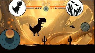 Shadow Fight 2 Chrome Dinosaur Game (T-Rex Runner)