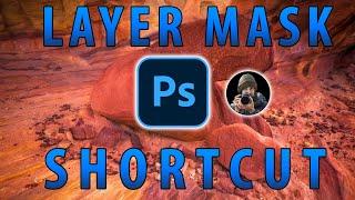 How To Create A Keyboard Shortcut For Layer Masks In Photoshop | QUICK TIP