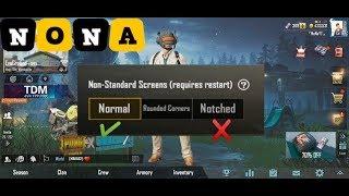 HOW TO FIX NOTCHED SCREEN  PROBLEM / PUBG MOBILE NEW UPDATE 0.13.0