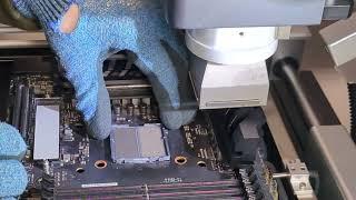 CPU Socket Removal Motherboard socket replacement AM5 ROG X670E HERO