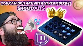 EASY WAY To Twitch Shoutout with Elgato Streamdeck