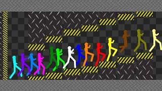 Survival Stickman Race: Dangerous Trap