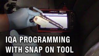 Duramax Flow Rate (Injector Quantity Adjustment) Programming with Snap On Scan Tool