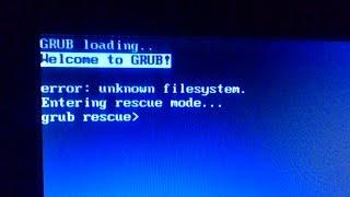 How to Fix Grub Rescue on Kali linux and Other Linux