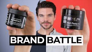 Label.M Matt Paste vs. Bumble and bumble Sumotech | Brand Battle