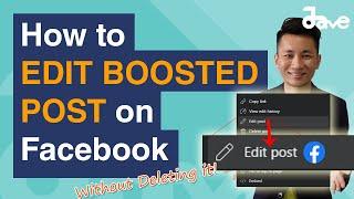 Edit Facebook Boost Posts (It's not IMPOSSIBLE despite what FB says)