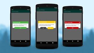 Android Custom Alert Dialog | Android Studio | Java