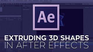 Extruding 3D Shapes in After Effects CS6