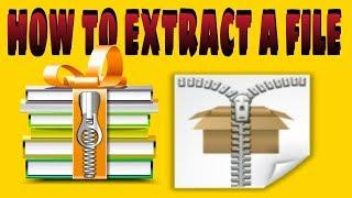 HOW TO EXTRACT A FILE  FR9M Z ARCHIVER