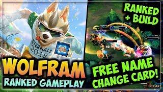 HEROES EVOLVED - WOLFRAM BUILD | FIELD CHAMP SKIN | RANKED GAMEPLAY + FREE NAME CHANGE CARD EVENT!!